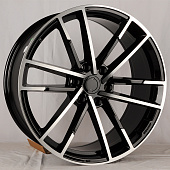 Диски KoKo Kuture 6110 9.5x22/6x139.7 D77.8 ET25 Black Machined Face