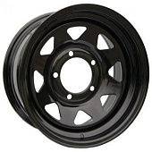 IKON MG84 7x16 5*139.7 ET10 DIA110.5 Black Штампованный