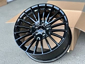 Литые диски MERCEDES 7337 17, 5x112, GLOSS BLACK (ET: 35, DIA: 66.6)