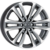 MAK Safari 6 8x18 6*114.3 ET50 DIA66.1 Gunmetal Mirror Face Литой