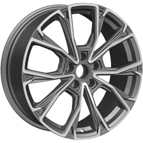 Khomen KHW 1907 7.5x19 5*114.3 ET45 DIA60.1 Black Литой