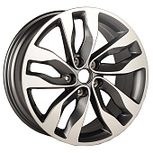 Диски Anzoo H490D 7.5x18/5x114.3 D67.1 ET46 Gunmetal Machined Face