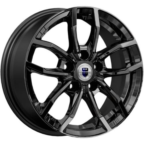 K&K Фрост 6.5x15 5*112 ET43 DIA57.1 Черный Литой