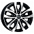 MAK Load 5 7x17 5*120 ET60 DIA65.1 Ice Black Литой