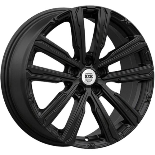 K&K Аламер 7.5x18 5*105 ET38 DIA56.6 Алмаз черный Литой