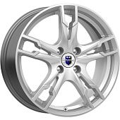 K&K Солар 7x17 5*105 ET40 DIA56.6 Elite silver Литой