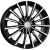 K&K Акцент 5.5x14 4*100 ET45 DIA67.1 Алмаз черный Литой