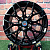 HRE 15 j6.5 4/98 et35 dia58.6 Черный глянец 