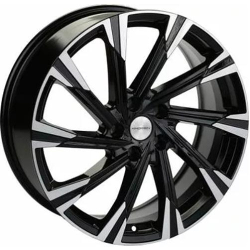 Khomen KHW 1901 7.5x19 5*108 ET50.5 DIA63.3 Black-FP Литой