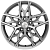 Khomen KHW 1709 7x17 5*114.3 ET43.5 DIA67.1 Gray-FP Литой