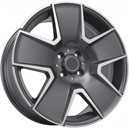 Kipardo KF61 7.5x17 4*100 ET40 DIA73.1 Gunmetal Machine Face Литой