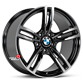 Koko 437 OEM R19 8.5х19 5*120 ET30 DIA72.6 Black Machined (BP) Литой