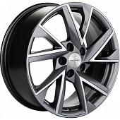Khomen KHW 1714 7x17 5*110 ET40 DIA67.1 Gray-FP Литой