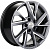 Khomen KHW 1714 7x17 5*108 ET40 DIA54.1 Gray-FP Литой
