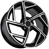 FF FBX115 7.5x17 5*114.3 ET35 DIA73.1 Black Machined Face Литой