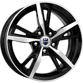 K&K Фишт 6.5x16 5*108 ET52.5 DIA63.3 Алмаз черный Литой