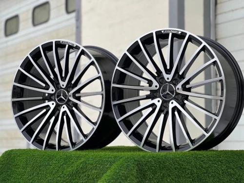 Литые диски Mercedes AMG 8337 FlowForming 18, 5x112, GLOSS BLACK FACE (ET: 38, DIA: 66.6, W: 9.5)