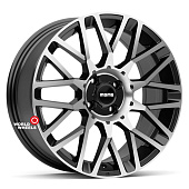 HFT 540 HFT R17 7.5х17 4*100 ET40 DIA73.1 Matt Black Machined (MBP) Литой