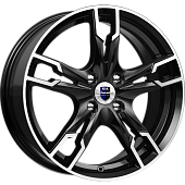 K&K Солар 7x17 5*105 ET40 DIA56.6 Алмаз черный SK Литой