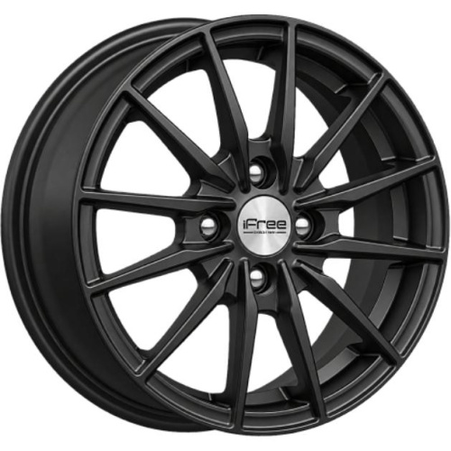 iFree Финчер 5.5x14 4*108 ET35 DIA63.3 Блэк Джек Литой