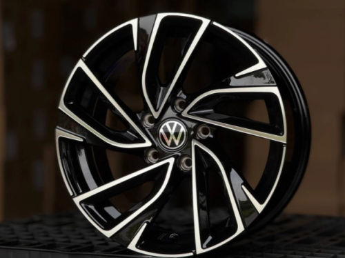 Литые диски Volkswagen 16, 5x112, GLOSS BLACK FACE (ET: 40, DIA: 57.1, W: 7)