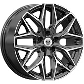 K&K Ариус 7x17 4*108 ET36 DIA63.3 Алмаз черный Литой