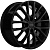 Khomen KHW 1506 6x15 4*100 ET45 DIA56.6 Black Литой